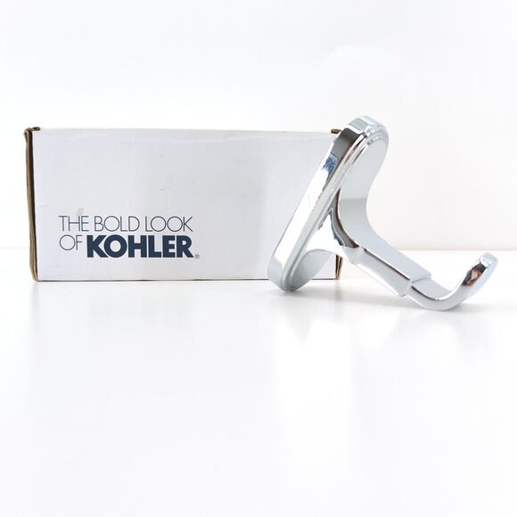 KOHLER Industrial Robe Hook Polished Chrome 26535-CP NEW OPEN BOX Discontinued - Picture 1 of 6